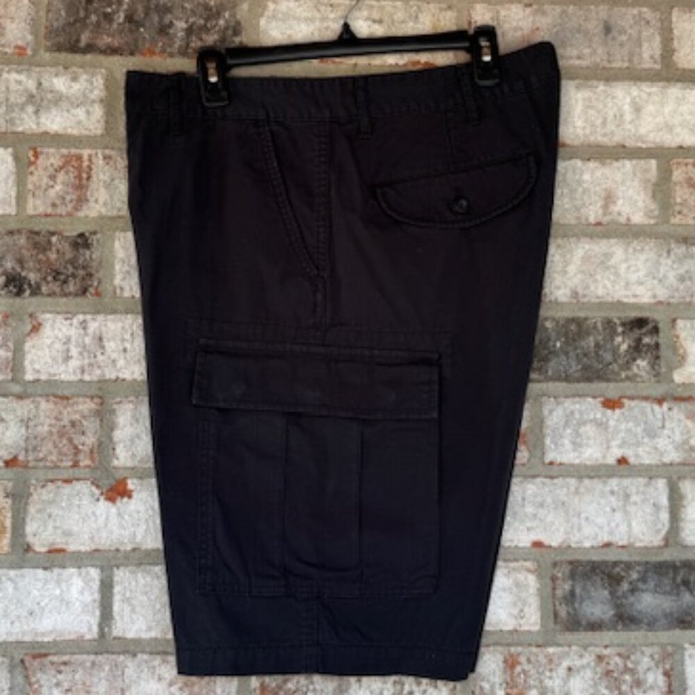 Levi Strauss Men's Cargo Shorts Black 36w